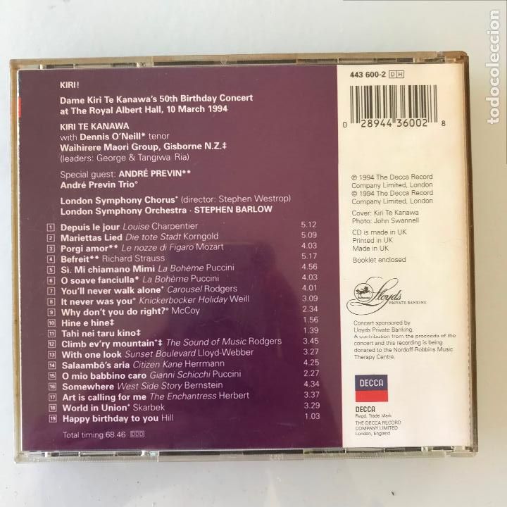 CDs de m&uacute;sica: Kiri! PEDIDO M&Iacute;NIMO 5&euro; - Foto 2