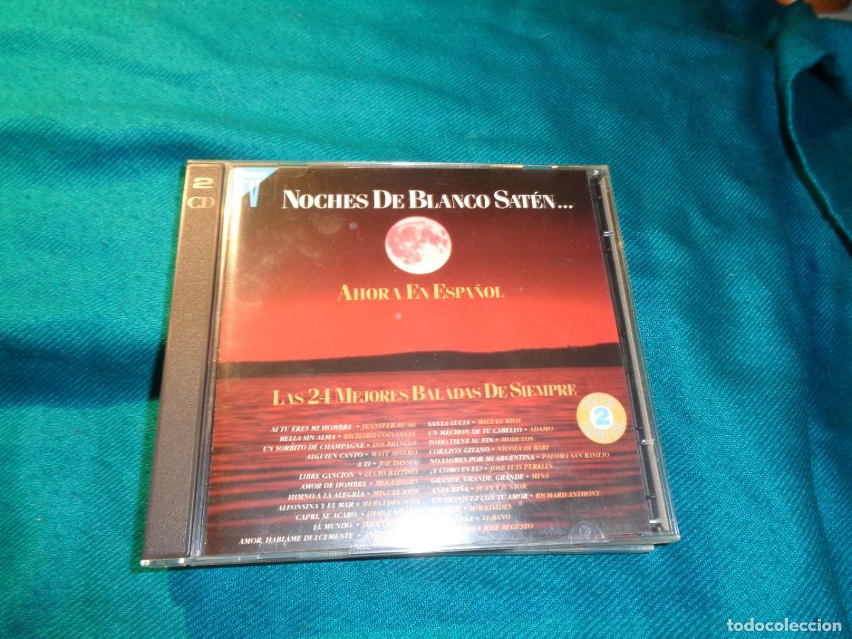 CD di Musica: NOCHES DE BLANCO SATEN...AHORA EN ESPA&Ntilde;OL. 2 CD&acute;S. IMPECABLE(#)