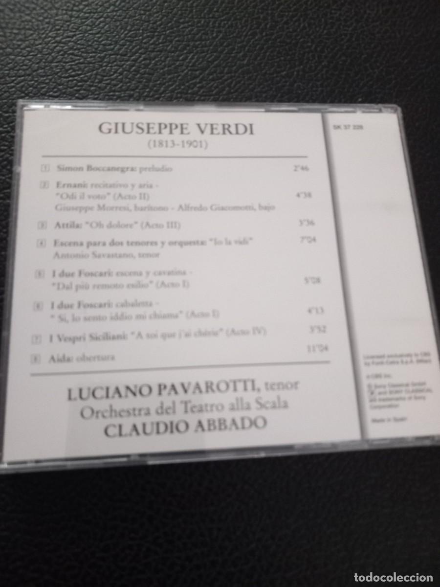 CDs de m&uacute;sica: Pavarotti, Claudio Abbado - CD - Foto 2