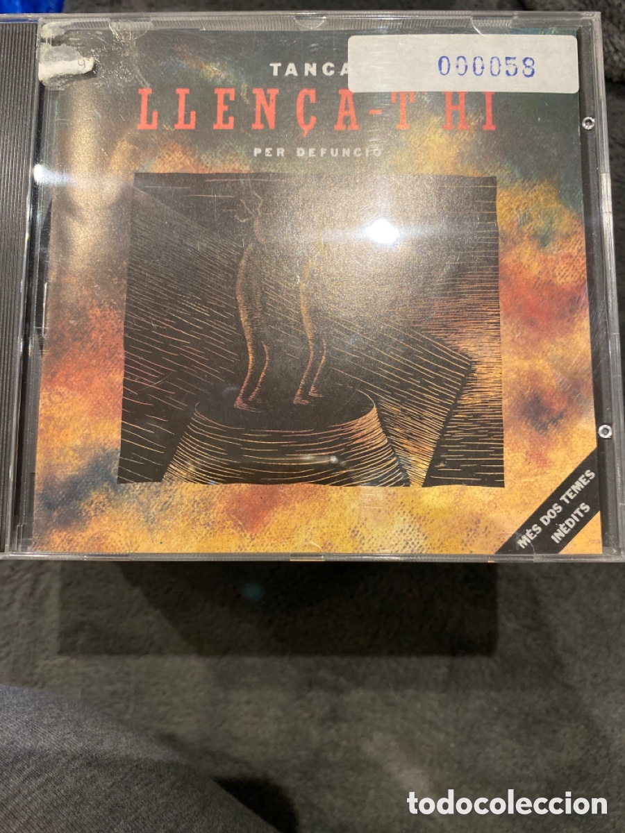 CDs de m&uacute;sica: TANCAT PER DEFUNCIO - LLEN&Ccedil;A THY CD ALBUM - Foto 1