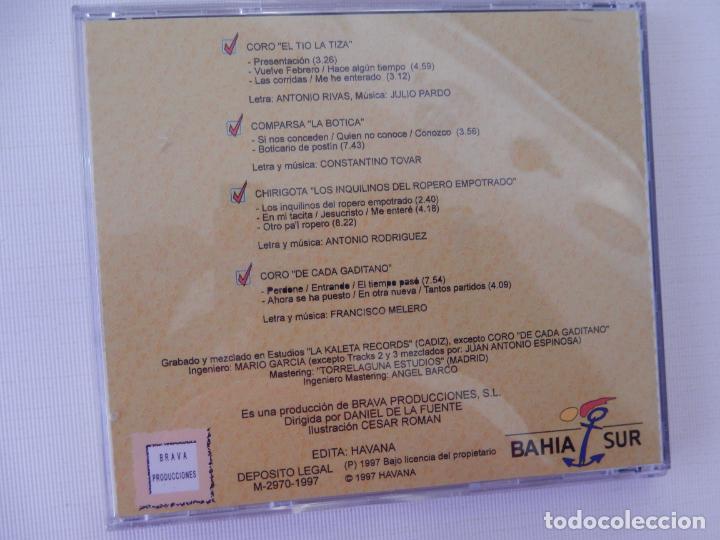 CDs de m&uacute;sica: BAHIA SUR - CARNAVAL 97 CD - Foto 2