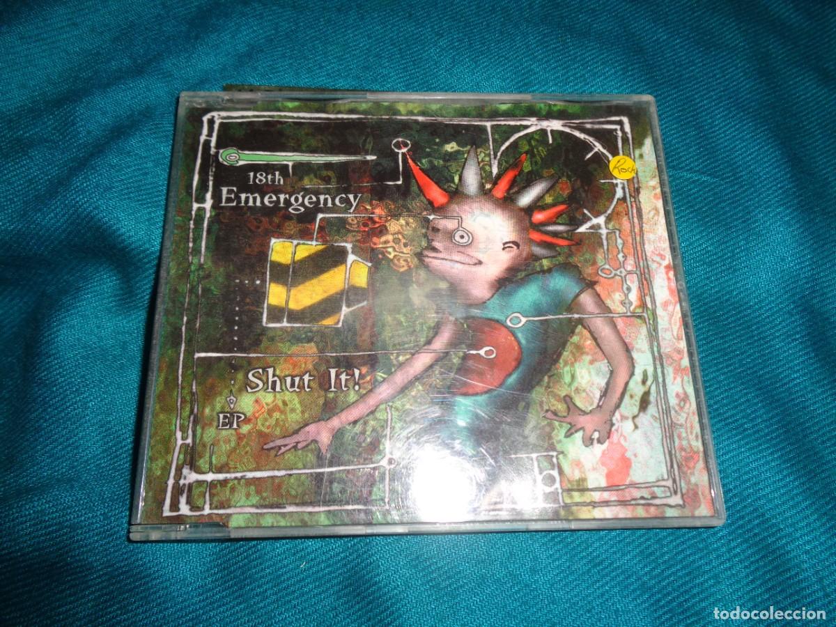 CDs de m&uacute;sica: 18TH EMERGENCY. SHUT IT &iexcl; . CD MAXI - Foto 1