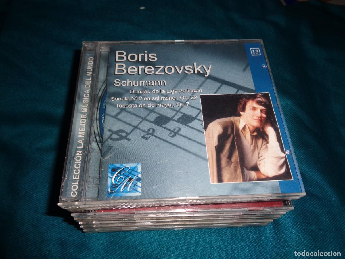 CDs de m&uacute;sica: SCHUMANN. DANZAS DE LA LIGA DE DAVID. BORIS BEREZOVSKY. CD. IMPECABLE - Foto 1