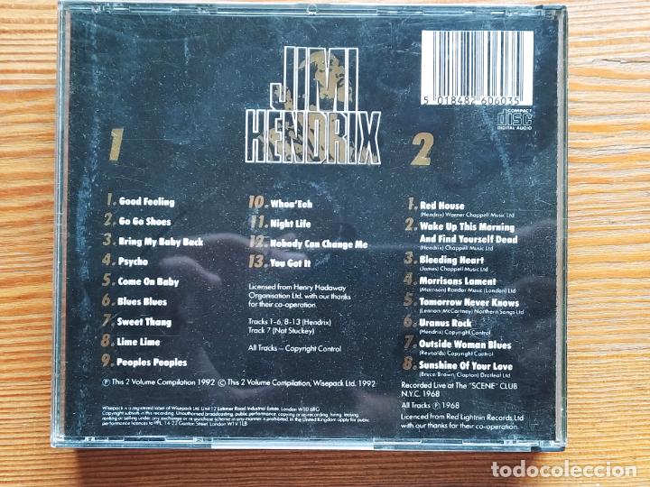 CDs de m&uacute;sica: CD JIMI HENDRIX (2 CDS) (CM1) - Foto 2