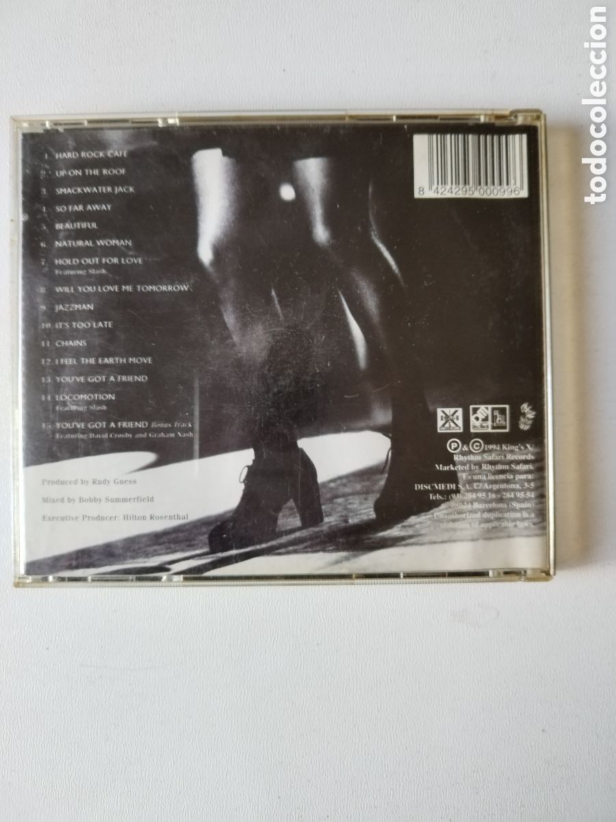 CDs de m&uacute;sica: CAROLE KING IN CONCERT - Foto 3