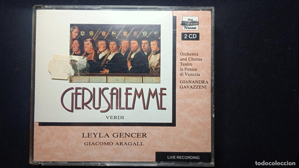 CDs de M&uacute;sica: Doble CD GERUSALEMME Verdi.