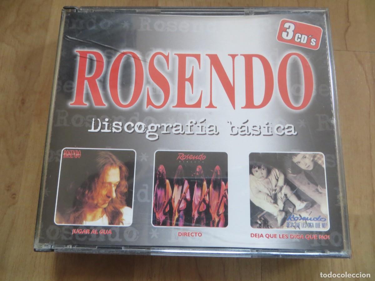 CDs de m&uacute;sica: Rosendo &ndash; Discograf&iacute;a B&aacute;sica 3 CD - Foto 1