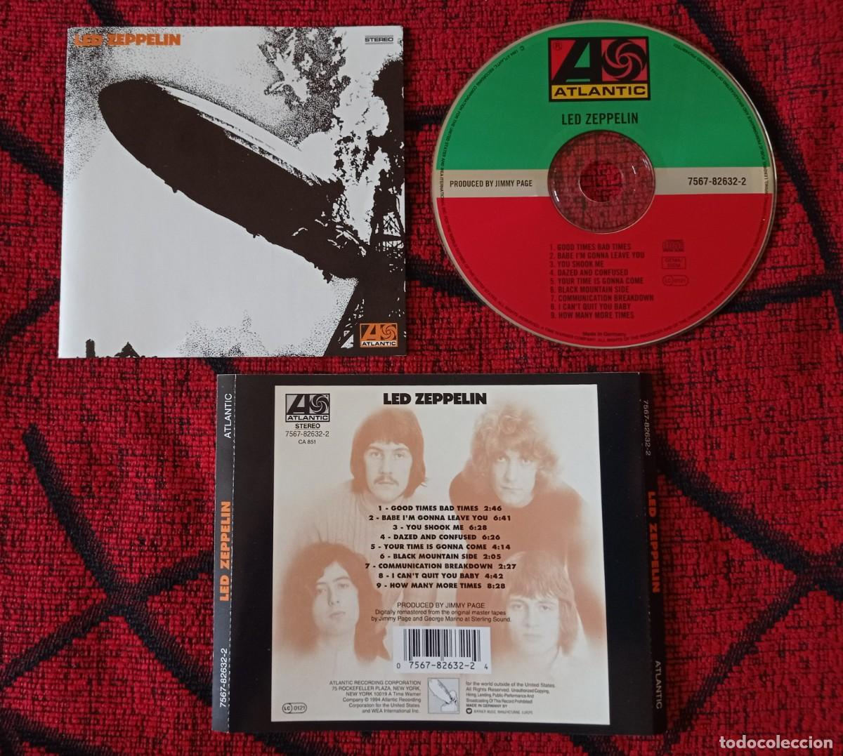 CDs de m&uacute;sica: LED ZEPPELIN **** ORIGINAL GERMANY CD REEDICION - Foto 1
