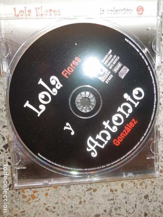 CDs de m&uacute;sica: LOLA FLORES Y ANONIO GONZALEZ - CD - Foto 2