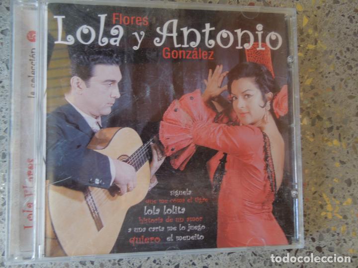 CDs de m&uacute;sica: LOLA FLORES Y ANONIO GONZALEZ - CD - Foto 1