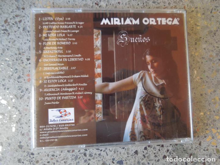 CDs de m&uacute;sica: MIRIAM ORTEGA - SUE&Ntilde;OS - CD - Foto 2