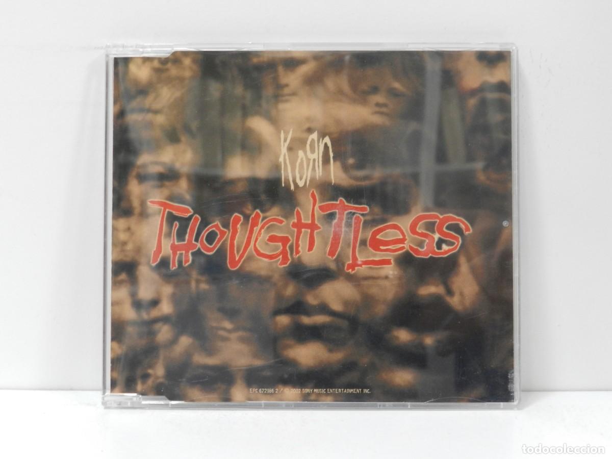 CDs de m&uacute;sica: DISCO CD. Korn &ndash; Thoughtless. COMPACT DISC. - Foto 1
