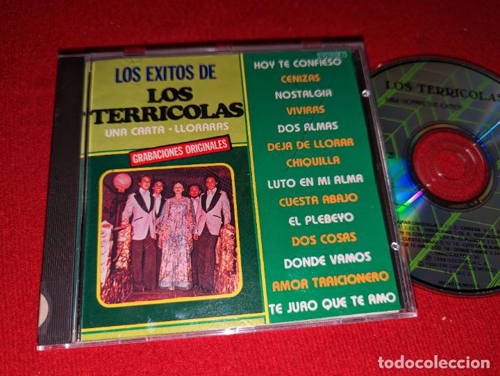 CDs de m&uacute;sica: LOS TERRICOLAS Los exitos de Los Terricolas CD 1990 EMI MEXICO - Foto 1