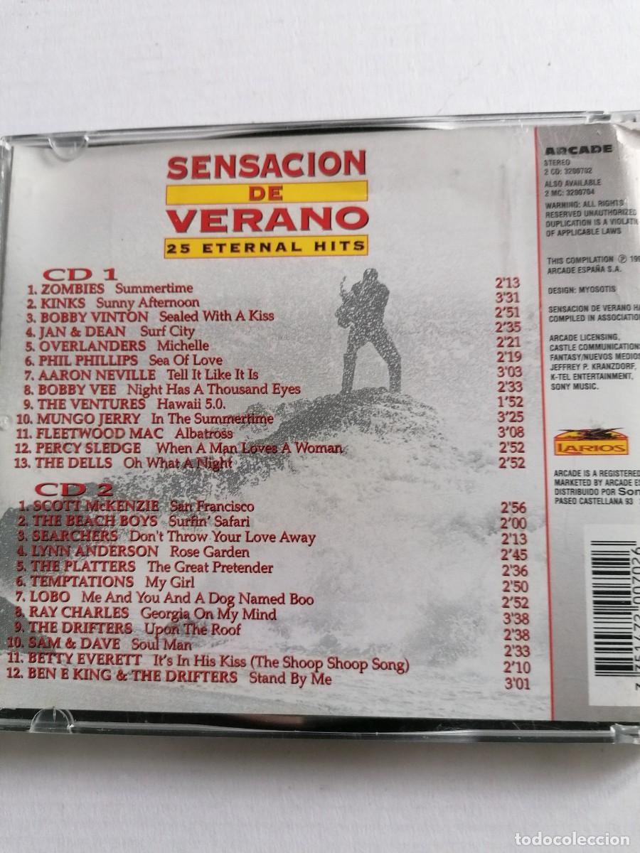CDs de m&uacute;sica: SENSACI&Oacute;N DE VERANO- CD 2 - Foto 2