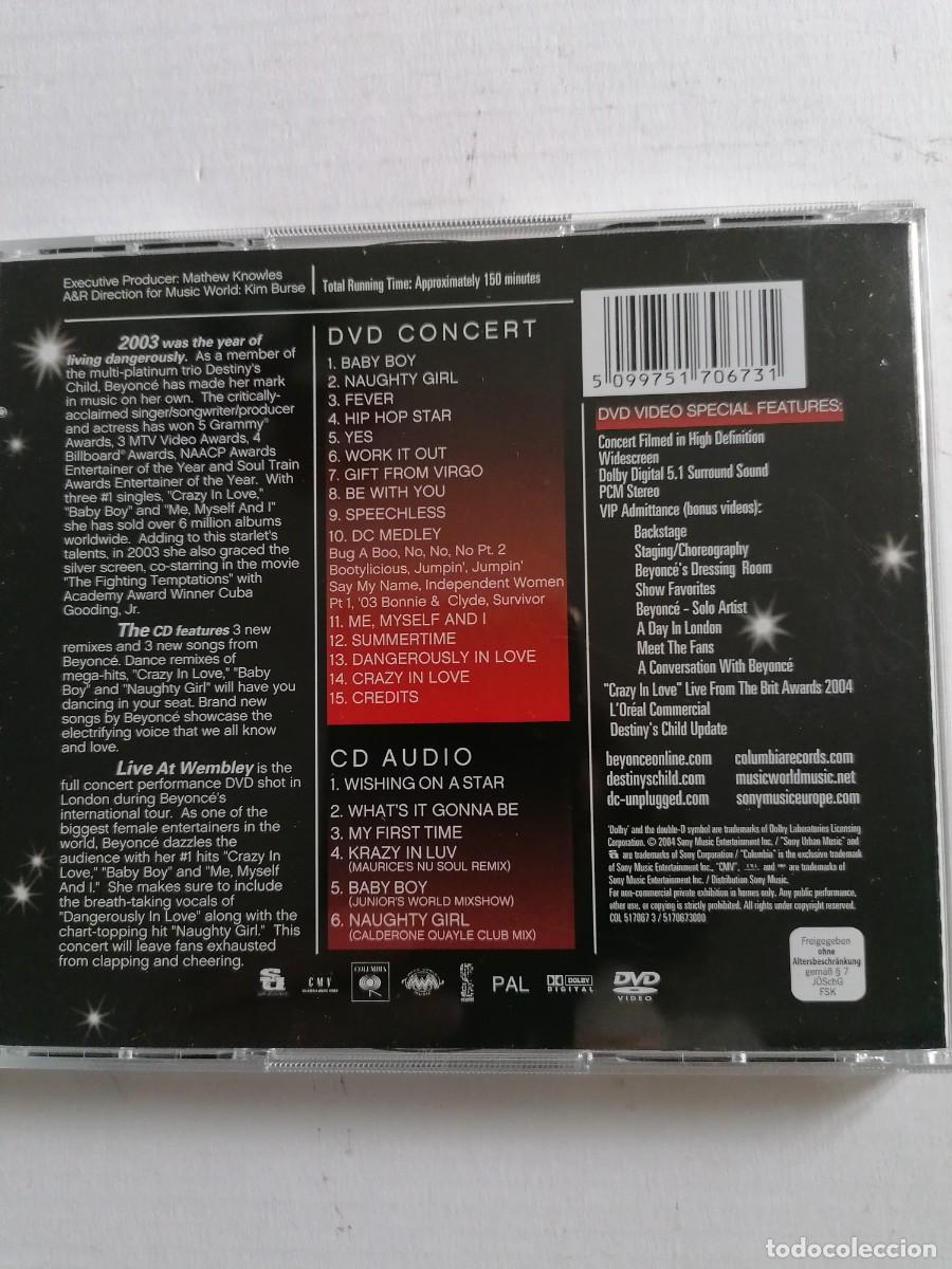 CDs de m&uacute;sica: BEYONCE LIVE AT WEMBLEY-CD+DVD - Foto 2