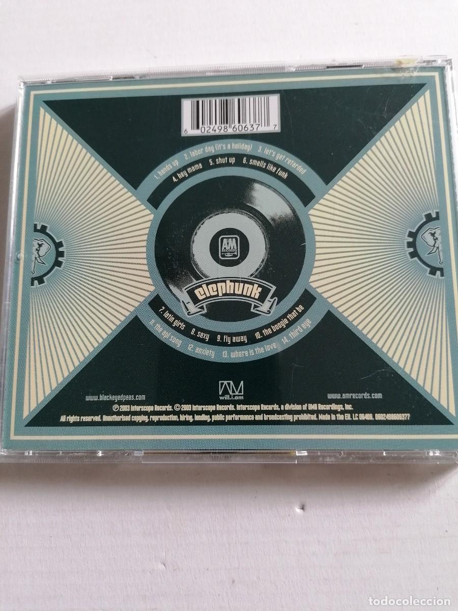 CDs de m&uacute;sica: THE BLACK EYED PEAS ELEPHUNK-CD - Foto 2
