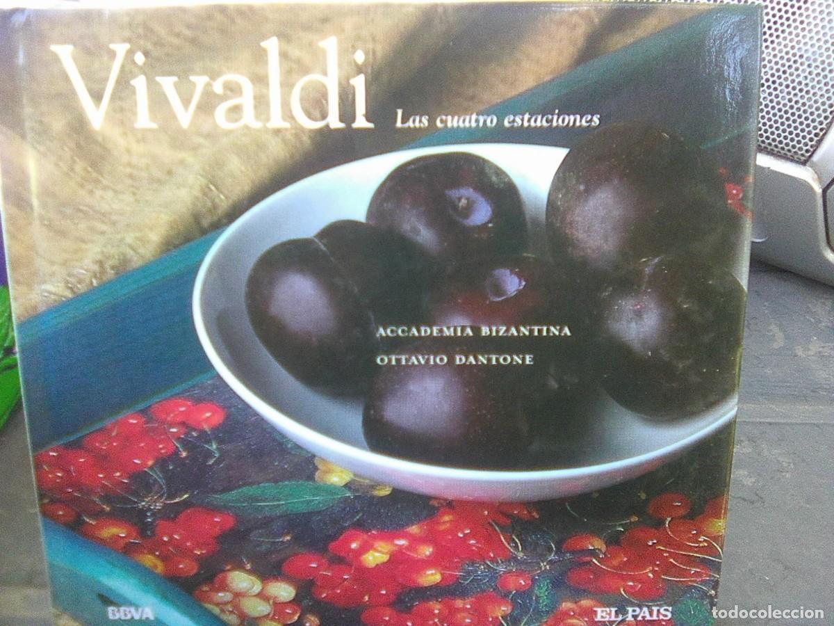 CD de Música: Vivaldi - Las Cuatro Estaciones.. pr Accademia Bizantina y Ottavio Dantone - DiscoLibro El País 2004