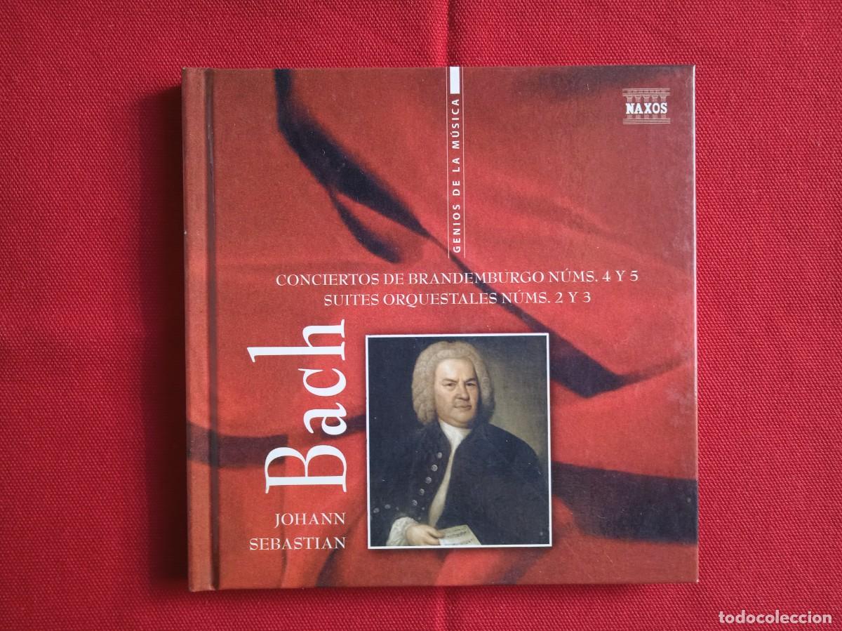 CDs de m&uacute;sica: LIBRO-CD BACH GENIOS DE LA M&Uacute;SICA - Foto 1