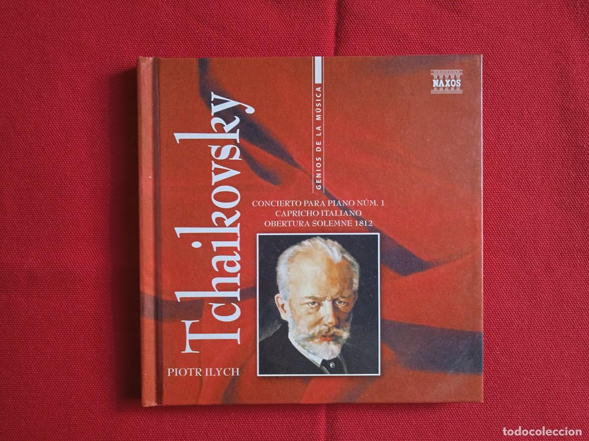 CDs de m&uacute;sica: LIBRO-CD TCHAIKOVSKY GENIOS DE LA M&Uacute;SICA - Foto 1