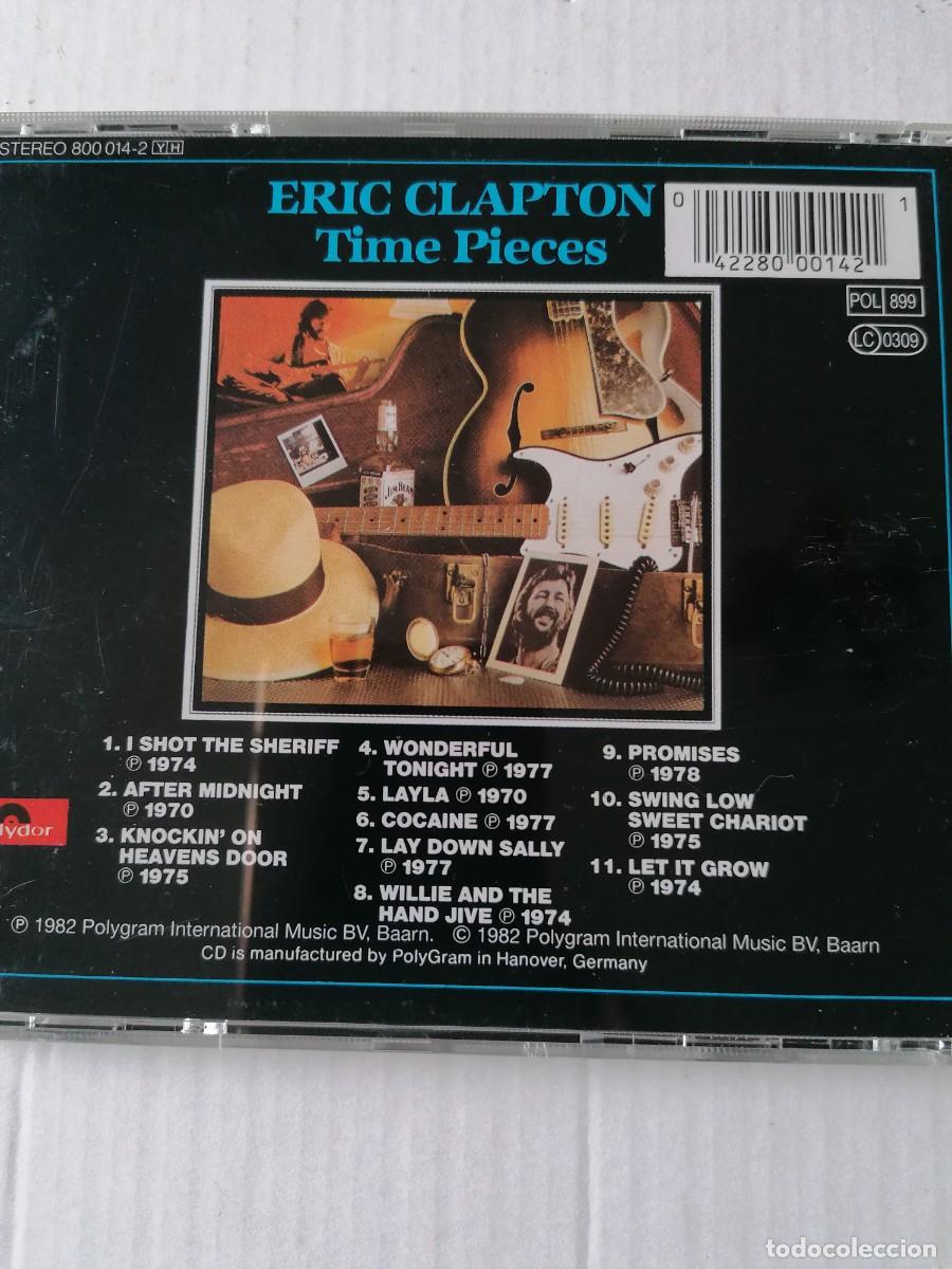 CDs de m&uacute;sica: ERIC CLAPTON. TIME PIECES-CD - Foto 2