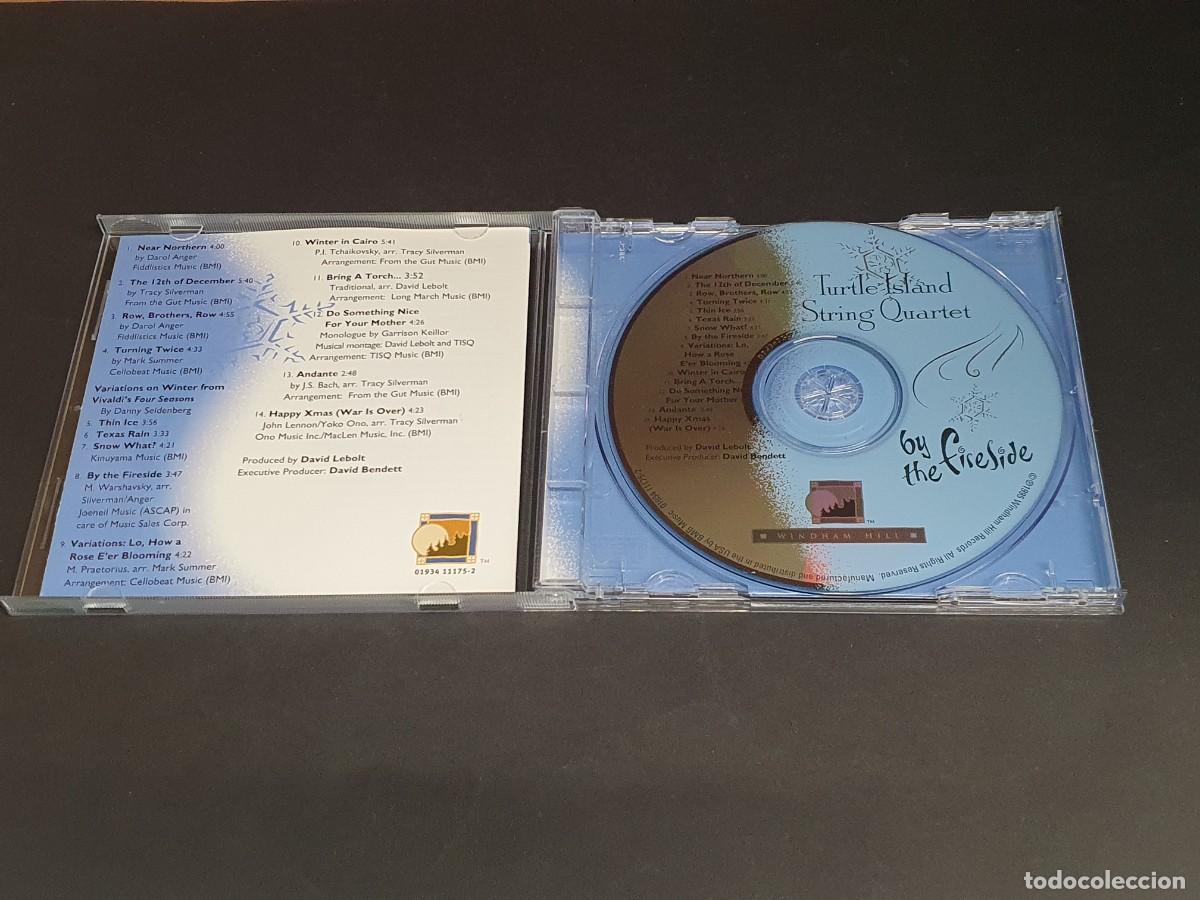 CDs de m&uacute;sica: CD NUEVO - WINDHAM HILL - TURTLE ISLAND STRING QUARTET - BY THE FIRESIDE - Foto 2