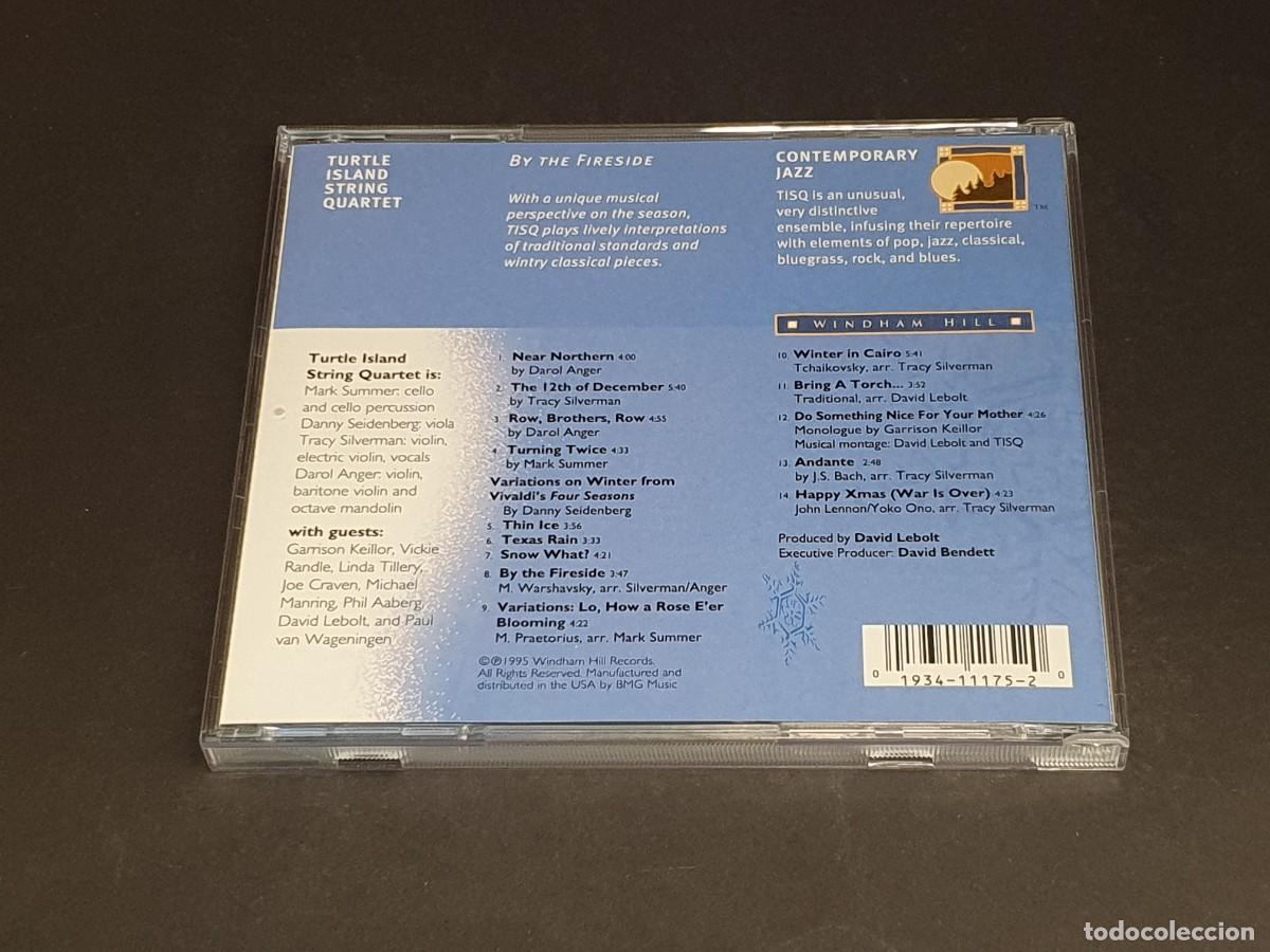 CDs de m&uacute;sica: CD NUEVO - WINDHAM HILL - TURTLE ISLAND STRING QUARTET - BY THE FIRESIDE - Foto 3