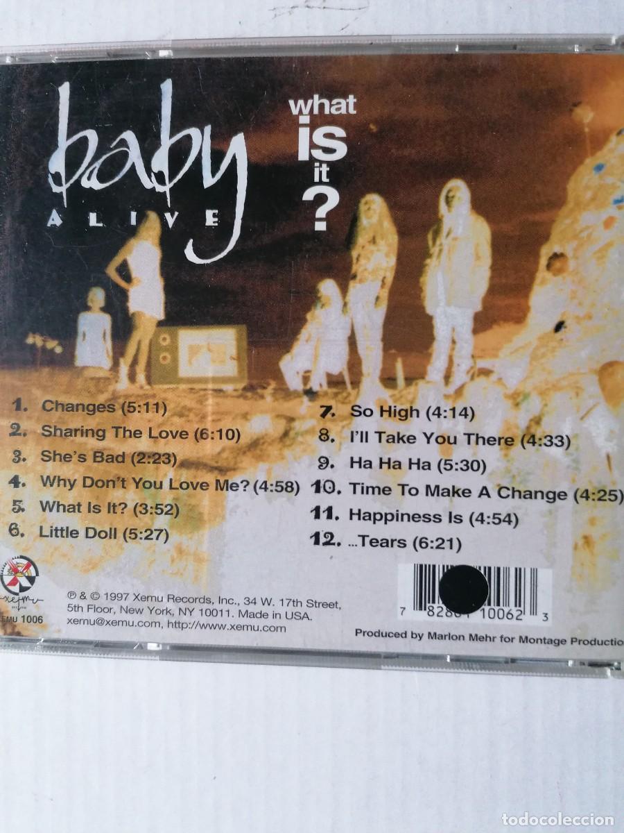 CDs de m&uacute;sica: BABY ALIVE-WHAT IS IT-CD - Foto 2