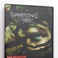 CDs de Música: EVANESCENCE - ANYWHERTE BUT HOME CD+DVD