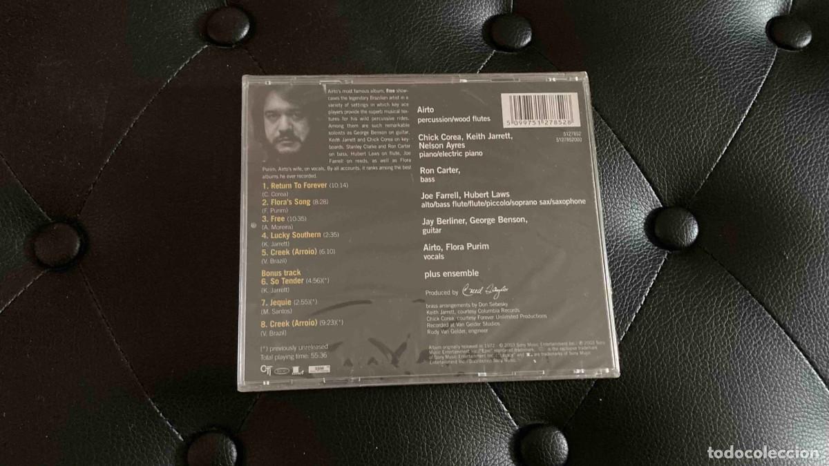 CDs de m&uacute;sica: CD . Airto. Free. Sin abrir - Foto 2