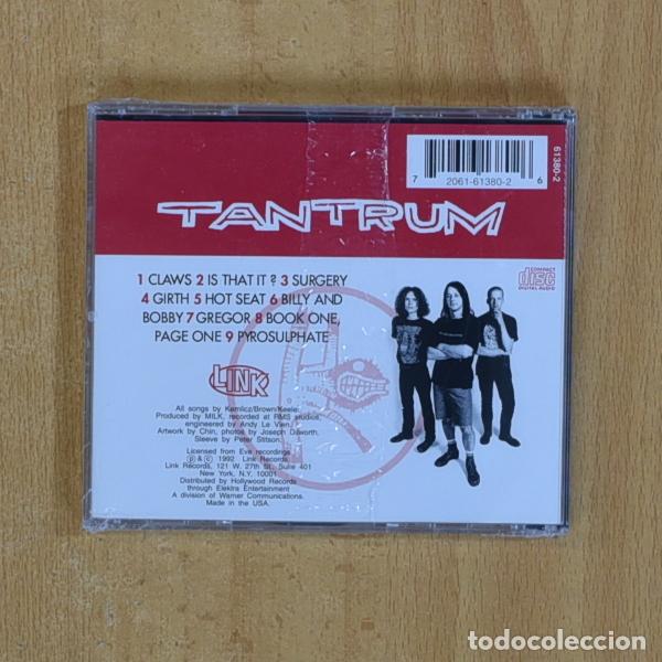 CDs de m&uacute;sica: TANTRUM - MILK - CD - Foto 2