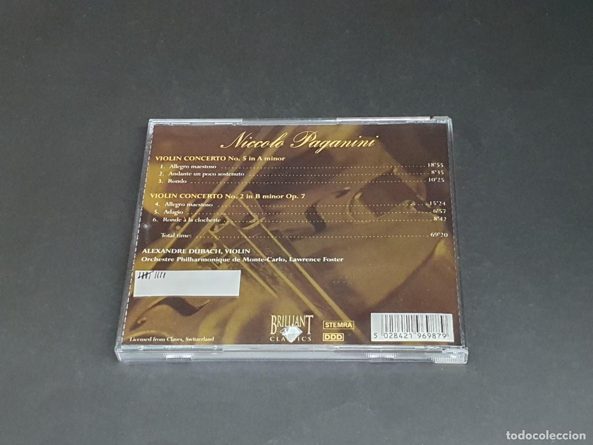 CDs de m&uacute;sica: CD PAGANINI - VIOLIN CONCERTOS 2&5 - Foto 3