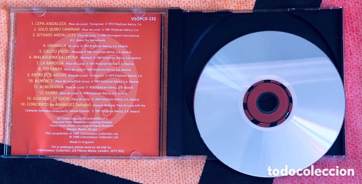 CDs de m&uacute;sica: Paco de Luc&iacute;a: The Collection - Foto 2