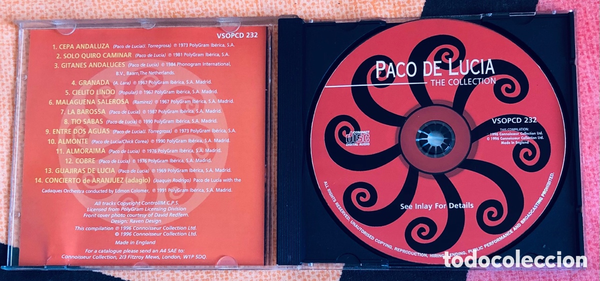 CDs de m&uacute;sica: Paco de Luc&iacute;a: The Collection - Foto 3
