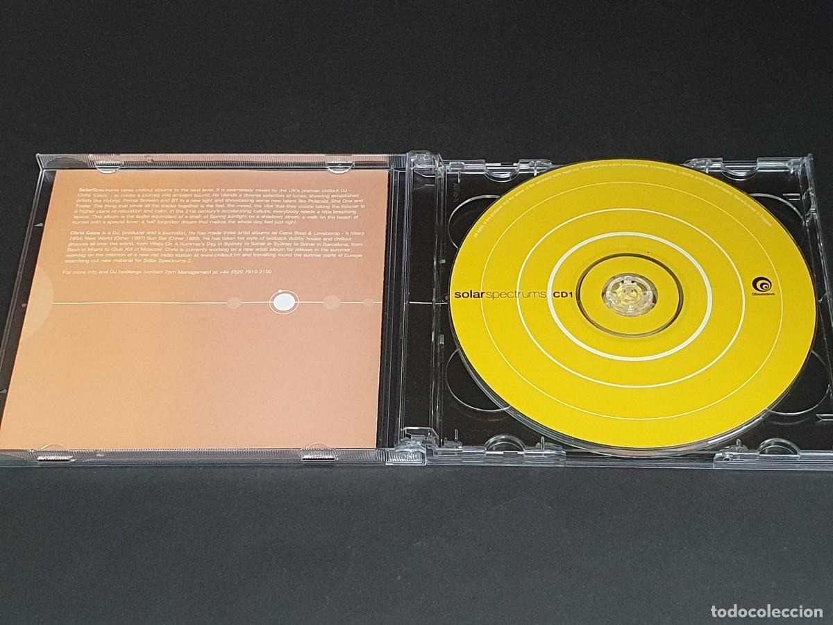 CDs de m&uacute;sica: 2 CD SOLAR SPECTRUMS MIXED BY CHRIS COCO - 2000 - Foto 2