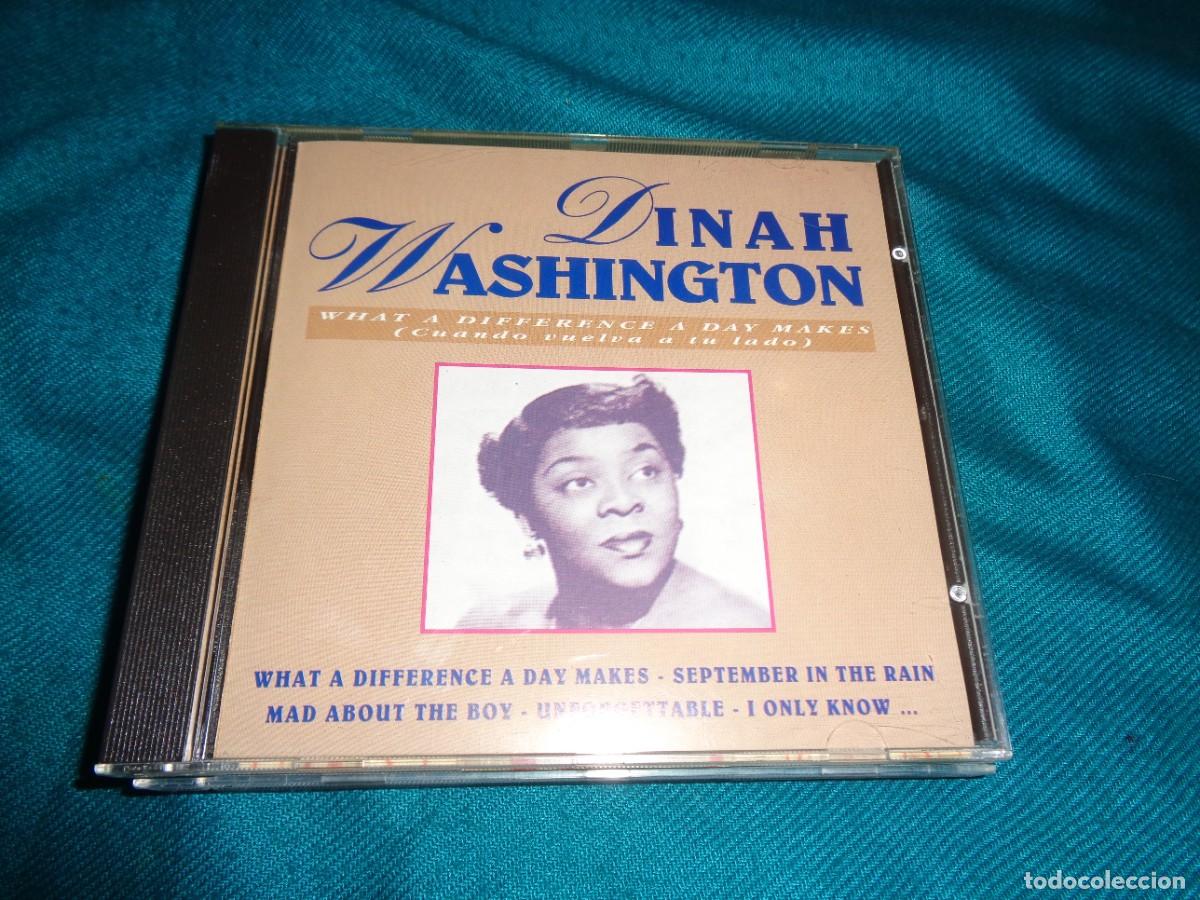 CDs de m&uacute;sica: DINAH WASHINGTON. WHAT A DIFFERENCE A DAY MAKES. CD. IMPECABLE(#) - Foto 1