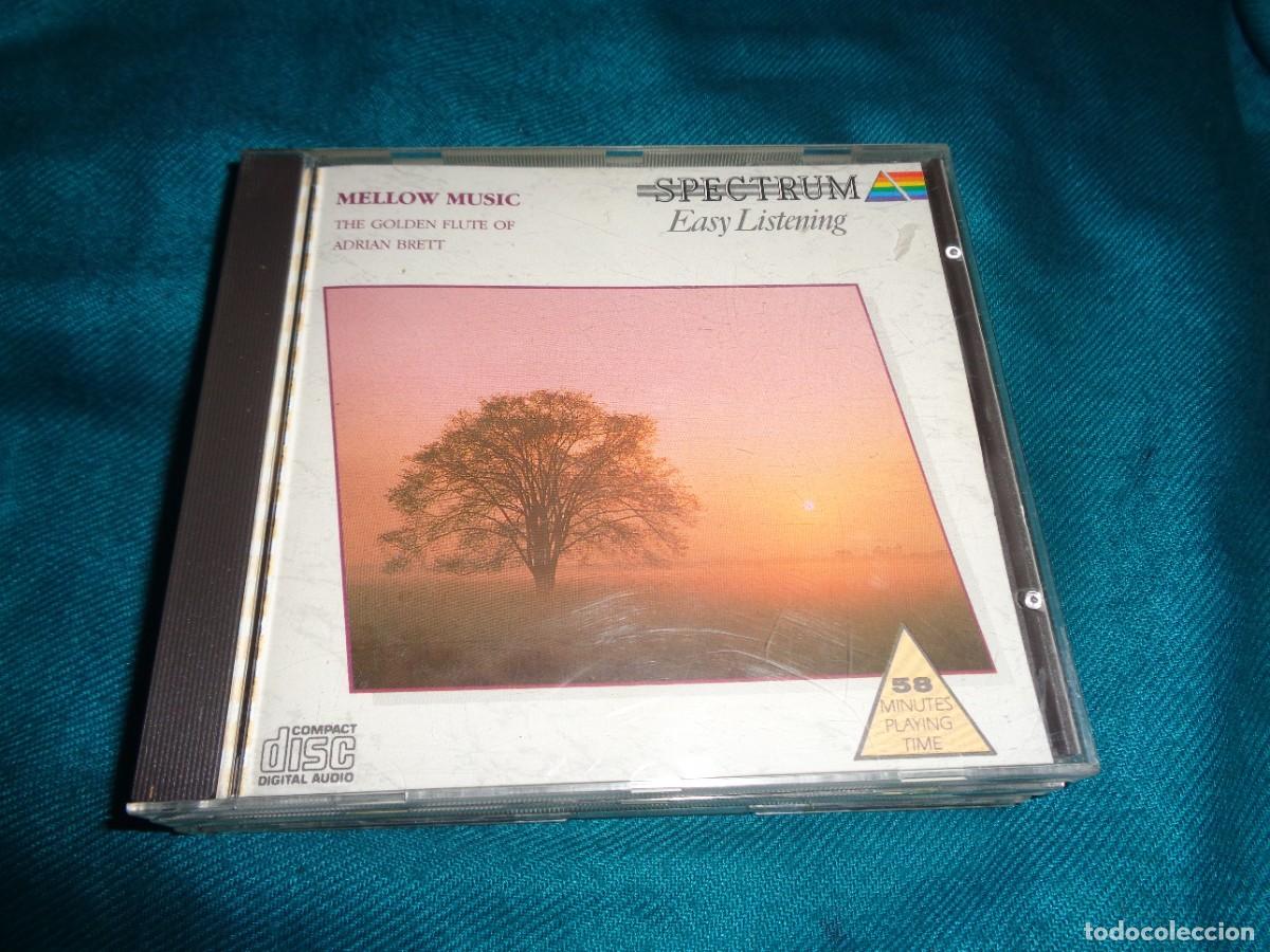 CD de M&uacute;sica: MELLOW MUSIC. THE GOLDEN FLUTE OF ADRIAN BRETT. CD. IMPECABLE