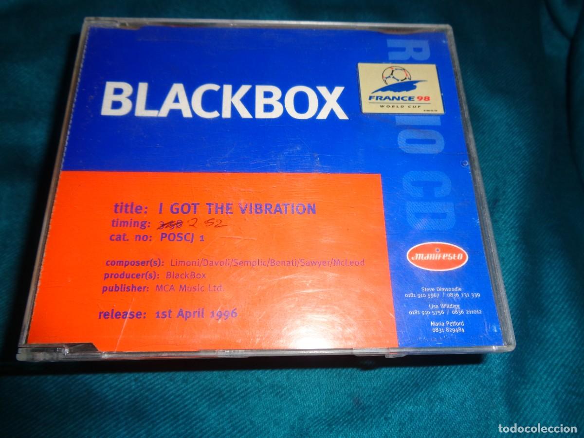 CDs de m&uacute;sica: BLACKBOX. I GOT THE VIBRATION. CD SINGLE - Foto 1