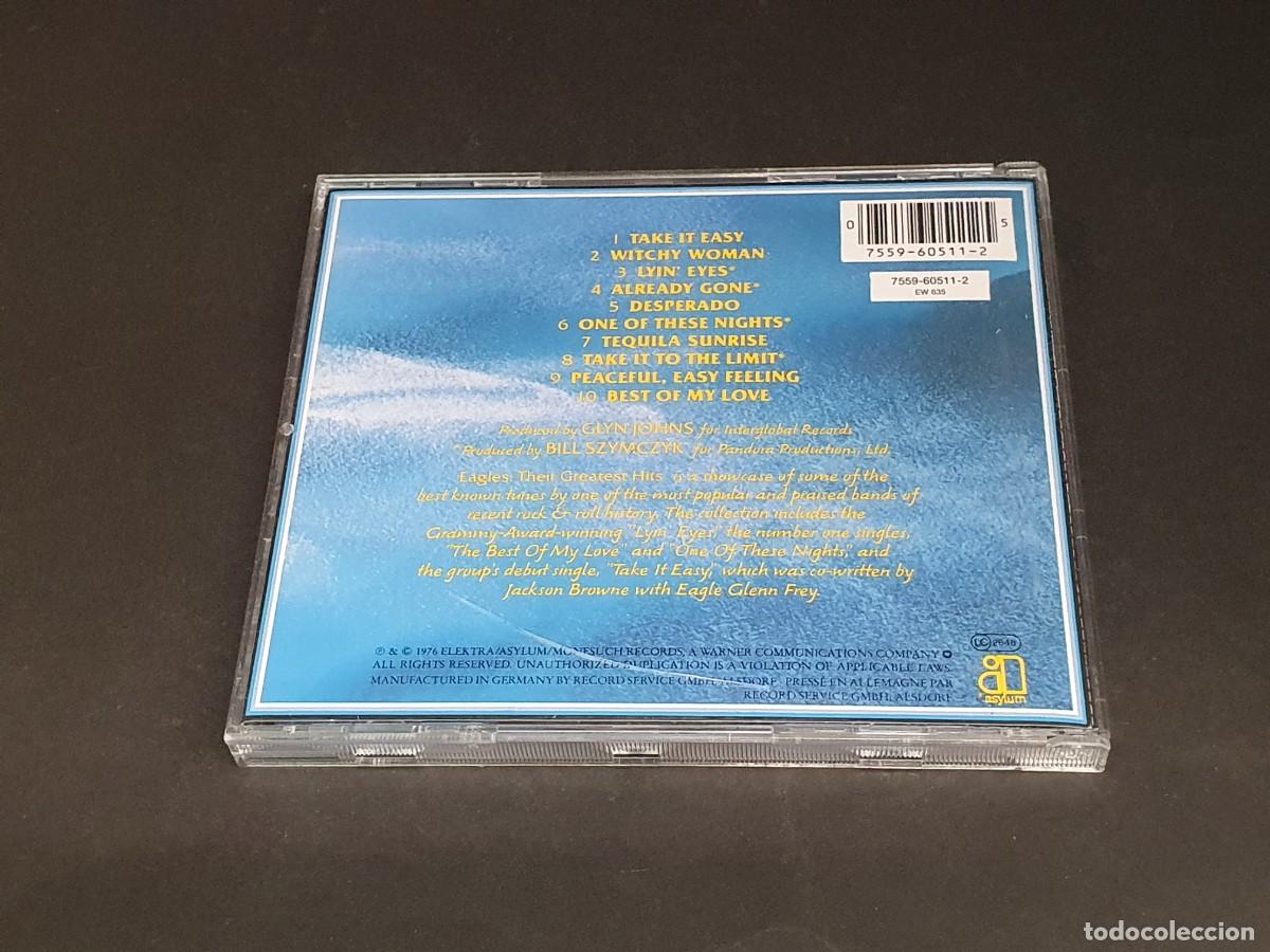 CDs de m&uacute;sica: CD THE EAGLES - THEIR GREATEST HITS - 1976 - Foto 3