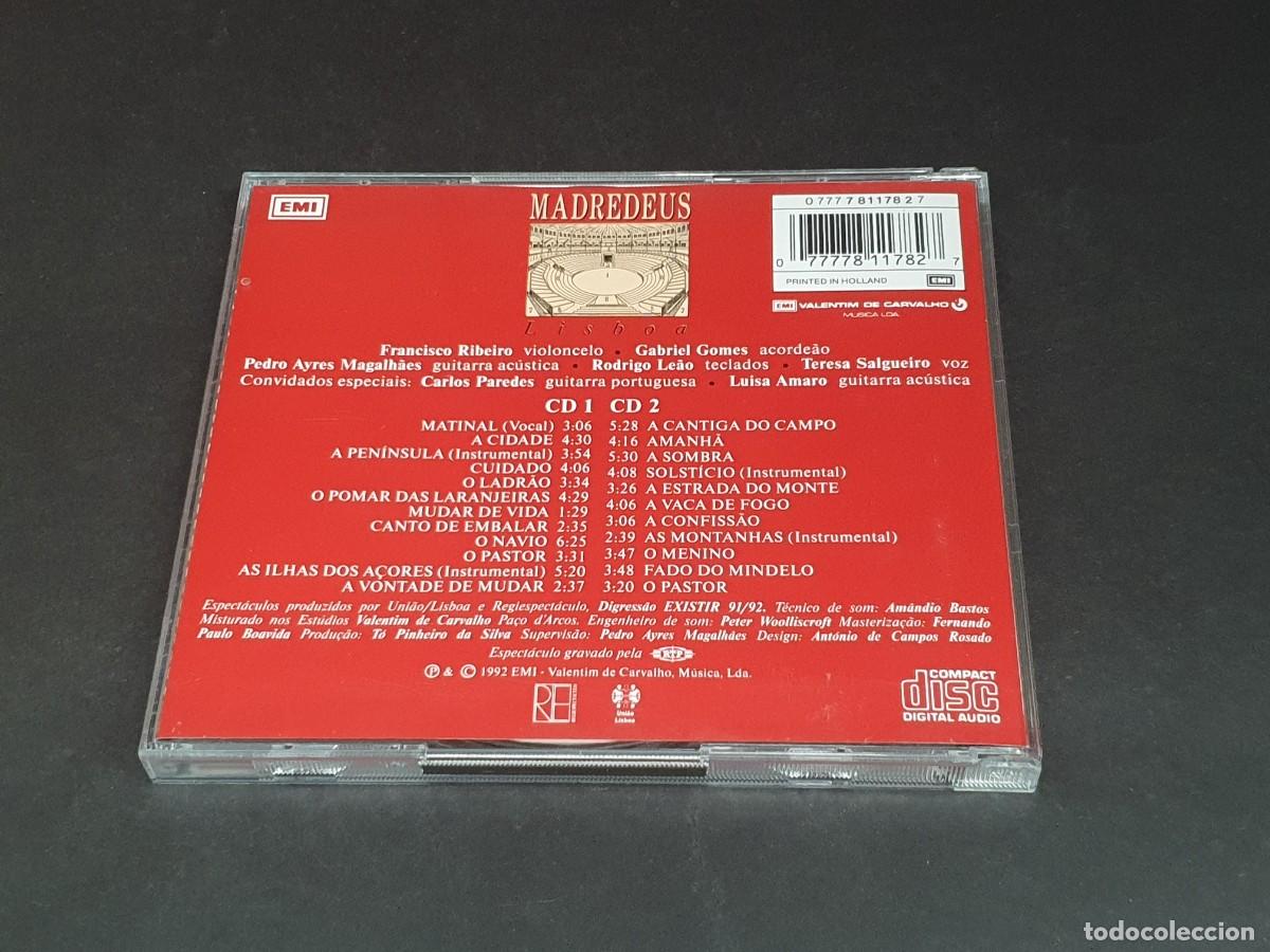 CDs de m&uacute;sica: 2 CD MADREDEUS - LISBOA - Foto 3