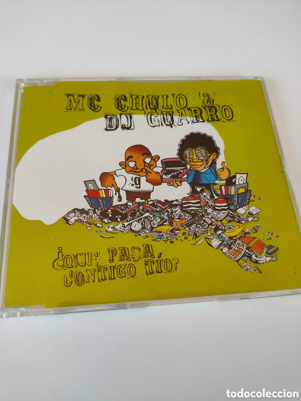 Music CDs: SC51 mc chulo & dj guarro que pasa contigo t&iacute;o CD SINGLE SEGUNDAMANO