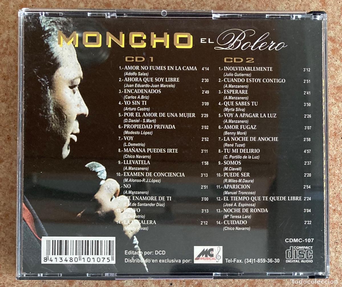 CDs de m&uacute;sica: Moncho - El bolero / Doble CD - Foto 2