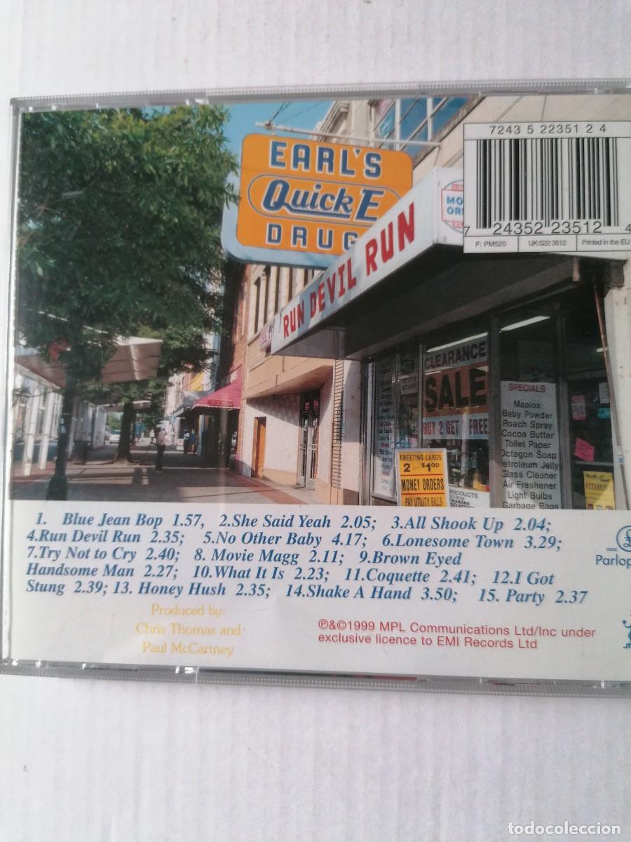 CDs de m&uacute;sica: PAUL MCCARTNEY-RUN DEVIL RUN-CD - Foto 2