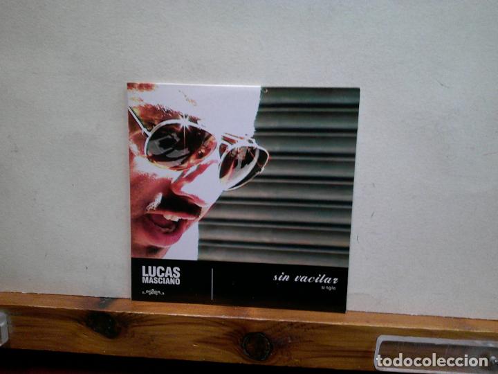 CDs de m&uacute;sica: CD. LUCAS MASCIANO. SIN VACILAR - Foto 1