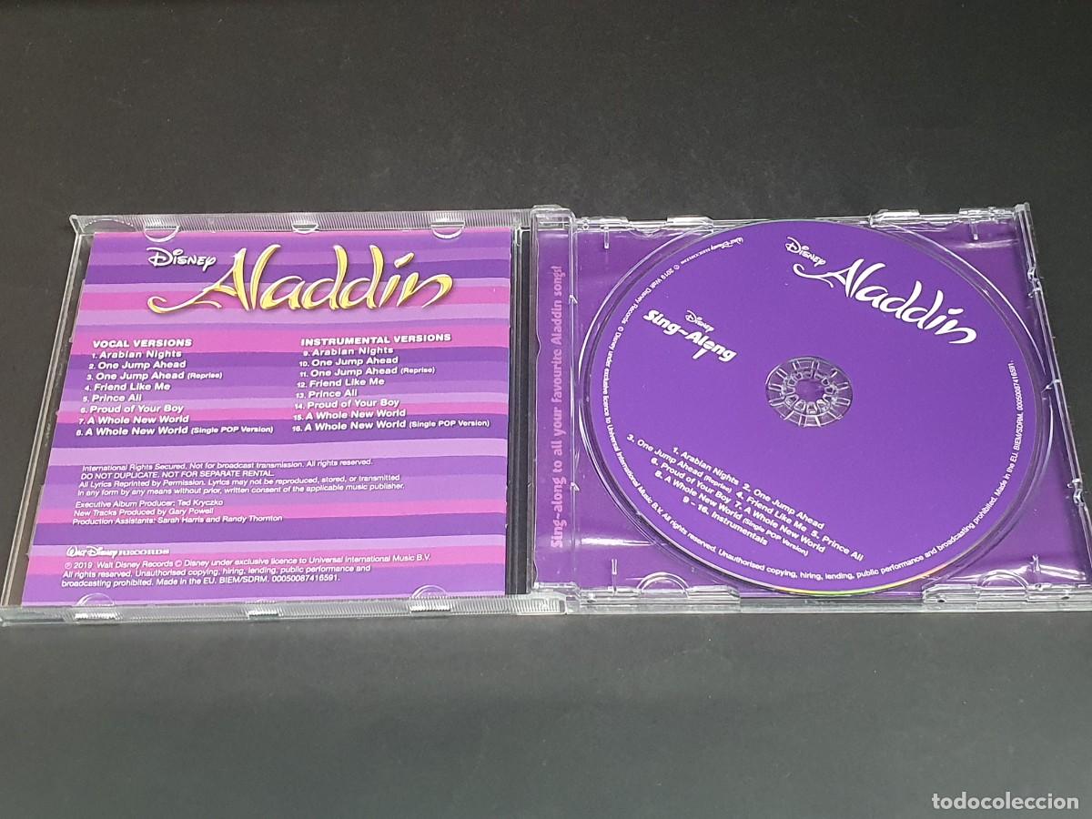 CDs de m&uacute;sica: CD ALADDIN - SING ALONG - DISNEY - Foto 2
