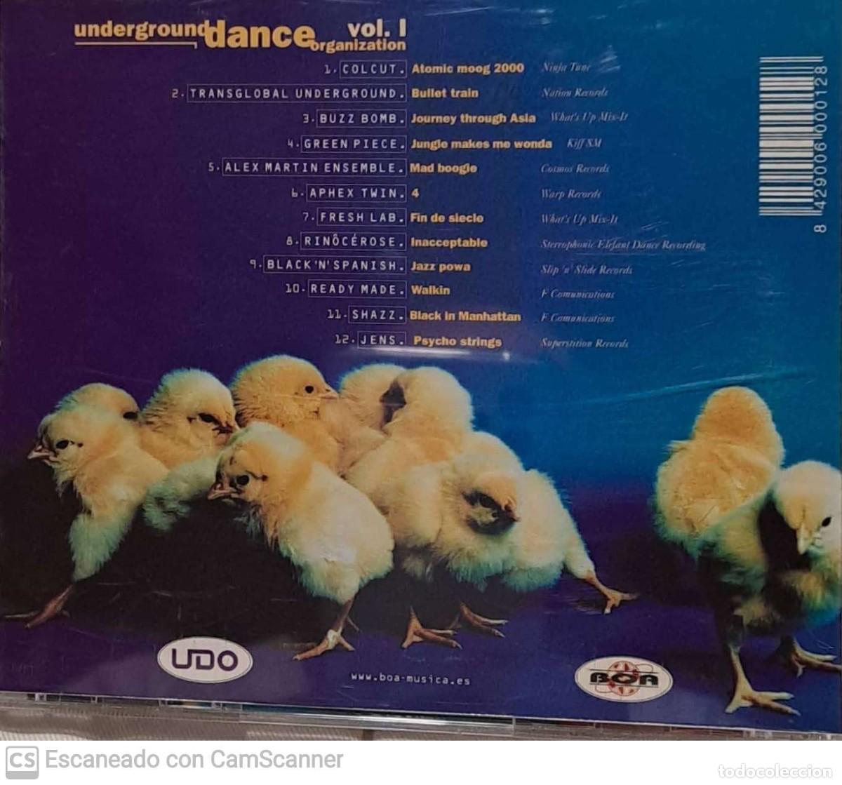 CDs de m&uacute;sica: Various &lrm;&ndash; Underground Dance Organization Vol. 1 - Foto 2