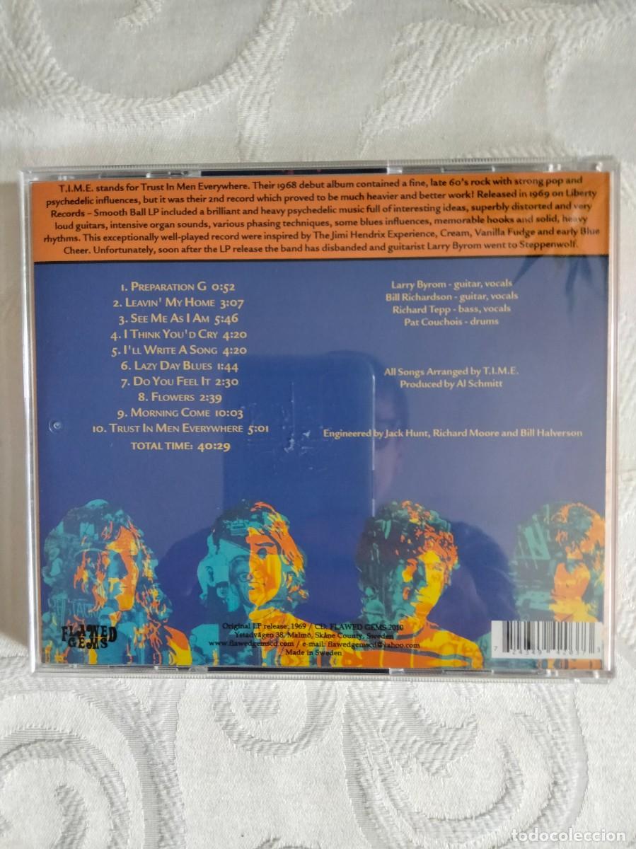 CDs de m&uacute;sica: T.I.M.E. - Smooth ball - Foto 2