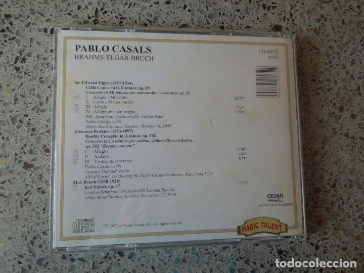 CDs de m&uacute;sica: PABLO CASALS - BRAHMS - ELGAR - BRUCH - CD - Foto 4