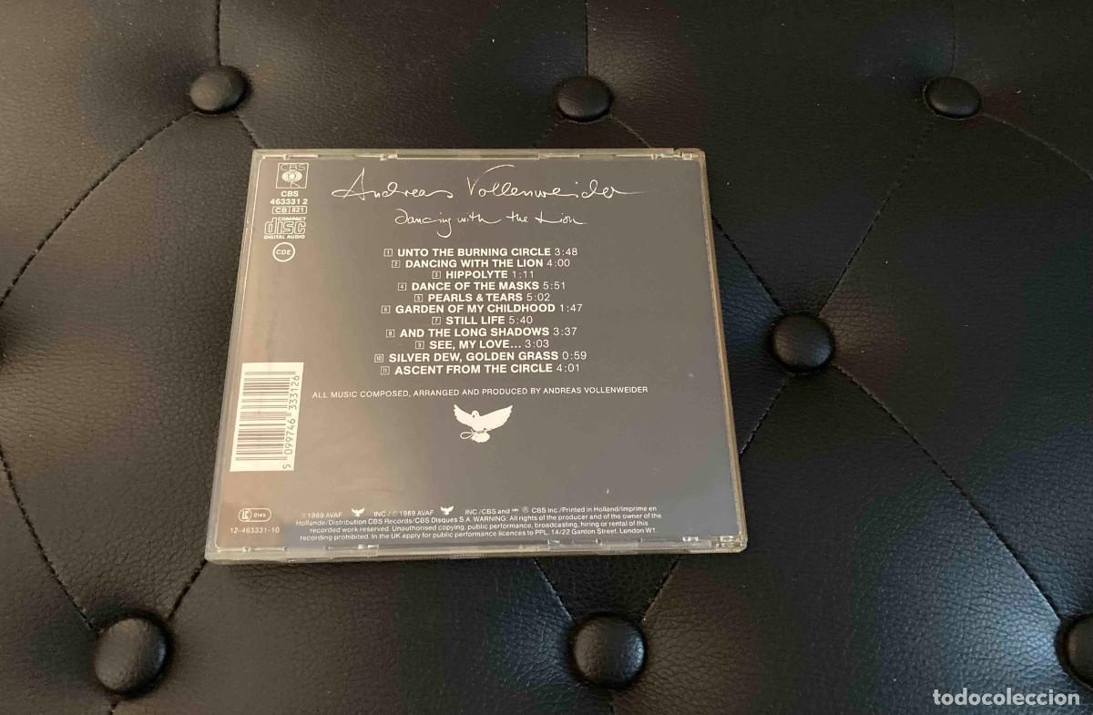 CDs de m&uacute;sica: CD. Andreas Vollenweider. Dancing with the lion - Foto 2