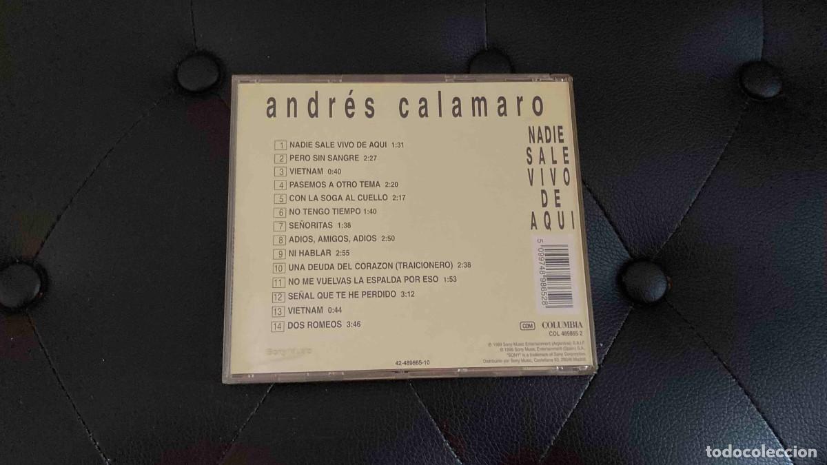 CDs de m&uacute;sica: 6 CDS. Andr&eacute;s Calamaro - Foto 15