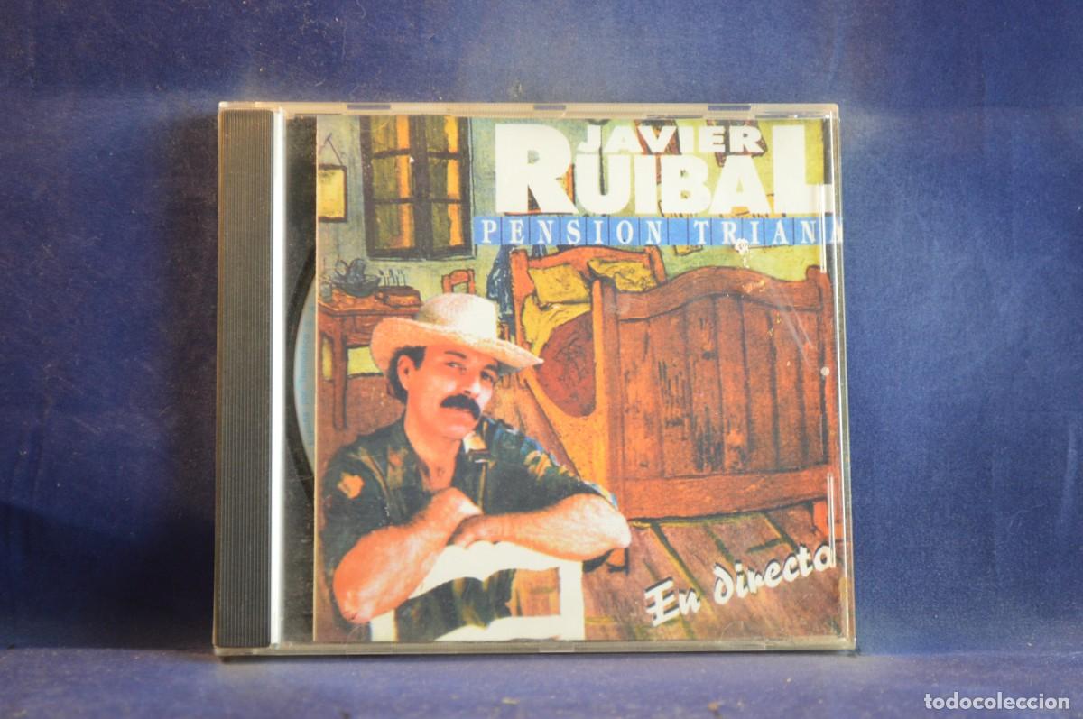CDs de m&uacute;sica: JAVIER RUIBAL &ndash; PENSI&Oacute;N TRIANA - EN DIRECTO - CD - Foto 1